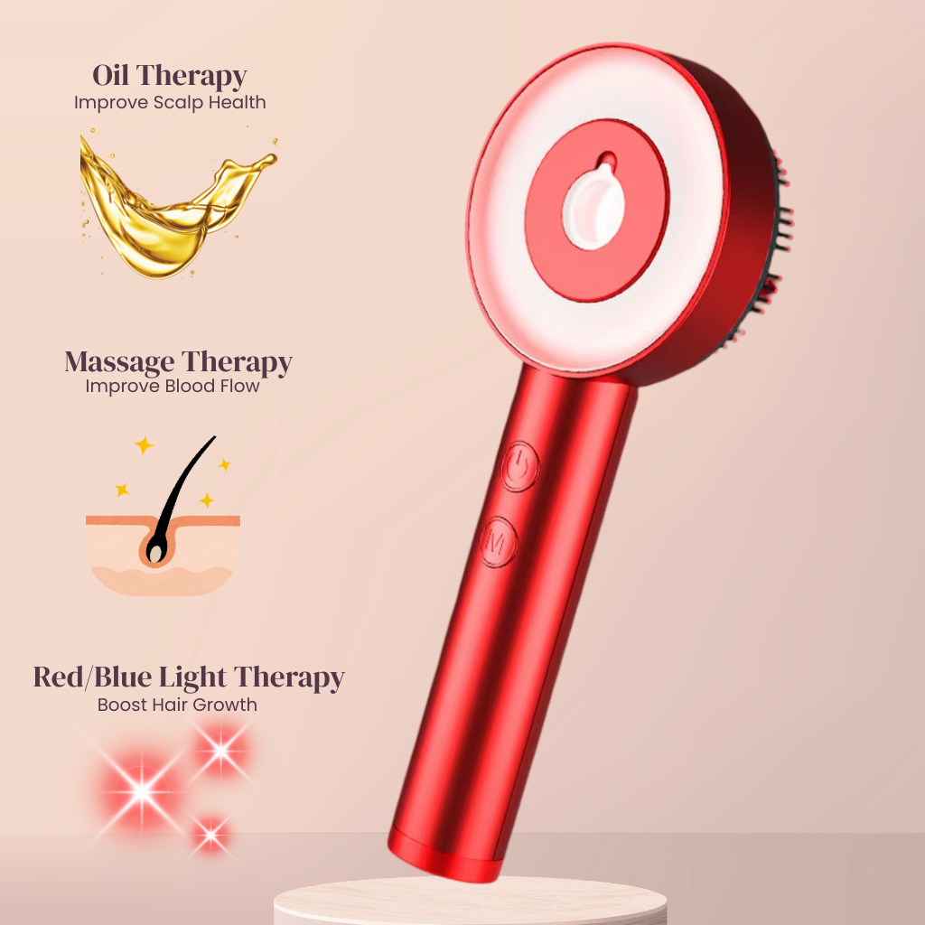 Solѐr™ Light Therapy Scalp Massager