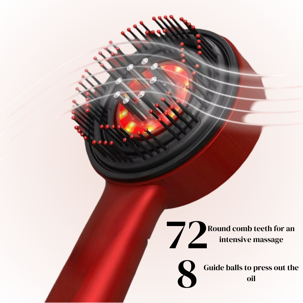 Solѐr™ Light Therapy Scalp Massager
