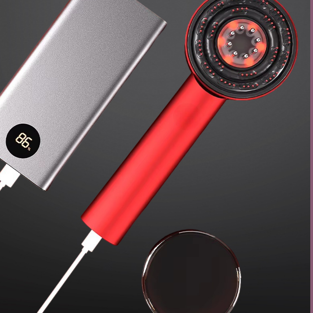 Solѐr™ Light Therapy Scalp Massager